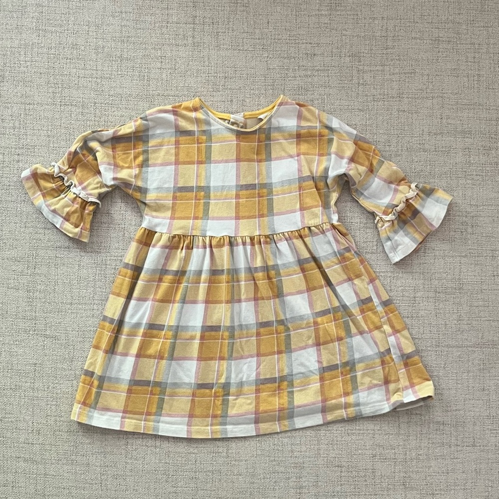 H&M Toddler Girls Plaid Dress Size 1.5-2 Years